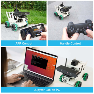 Yahboom RDK X5 X3 AI <span class=keywords><strong>Vision</strong></span> Robot Voiture Mecanum Roues Ubuntu 20 04 ROS2 SLAM Navigation Profondeur Caméra LiDA Modules Électroniques Kits - Product Image 3
