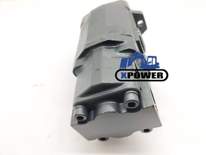 Nouvelle pompe à engrenages XPower AP2D36 pour pelle sur chenilles ZAX60 ZX75 ZX70 (Noir/Argent) Garantie de 6 mois - Product Image 6