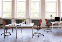Chaise en maille moderne la moins chère Nouveau design Chaise de bureau ergonomique pivotante pour ordinateur Siège souple