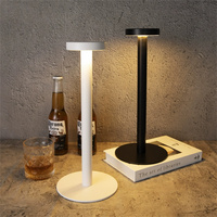 Lampe de table à piles 5V, design ferme, abat-jour floral, contrôle tactile, intensité réglable, blanc chaud, pour chambre, bar, lampe de table USB