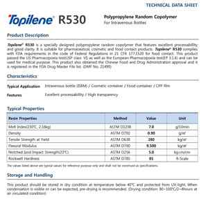 Polypropylene PP R530/R530A Granules Virgin PP Granules Food Contact/ <b>Medical</b> Grade Polypropylene PP for Food Container - Product Image 2