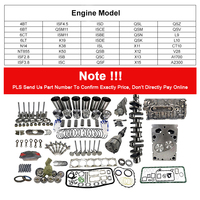 Pièces détachées pour moteur NT855 NTA855, kit de révision du moteur N14 pour pièces de moteur diesel Cummins