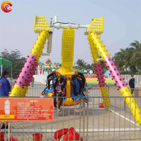 6 places parc d'attractions équipement de foire amusante petite balançoire jeu de carnaval Mini pendule manèges pour enfants à vendre