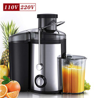 Extracteur de gingembre rechargeable lent Machine à presser les oranges Remplissage de liquide de bouteille Machine à basse vitesse pomme orange Nourriture polyvalente