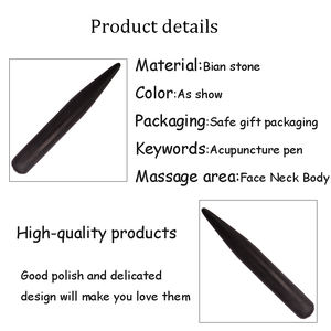 Bian Steen Acupunctuur Pen Guasha Massage Tool Reflexologie Druk Punt Voor Full Body Ontspannen Deep Tissue - Product Image 2