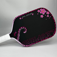 Sıcak Preslenmiş Pickleball Raketi PP Petek T700 Karbon Fiber Padel, Dokulu Mat Yüzeyli