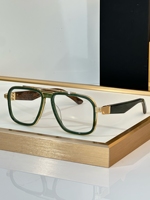 2025 nouvelle mode hommes Double faisceau cadre carré lunettes de Prescription lunettes de haute qualité à monture épaisse