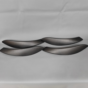 10pcs Panel Konsol Tengah Pengganti Serat Karbon Matte Kit Trim Interior untuk BMW F30 F32 F33 F34 F35 M3 F80 M4 F83 - Product Image 6