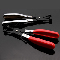 Kit d'outils pour véhicules 9 pièces : Pince à collier de serrage à longue portée pour tuyaux, Pince à collier plat, Ensemble de pinces à collier de serrage pour tuyaux