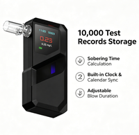 Airsense S1, Detector de Alcohol Portátil para Automóvil, Alta Precisión, Analizador de Alcohol Profesional, Reemplazable, OEM/ODM de Fábrica