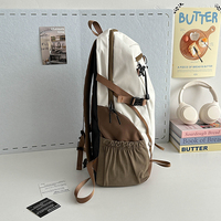 Sac à dos en nylon imperméable grande capacité pour l'école et les voyages, sac à dos décontracté pour le sport et la mode, sac à dos pour ordinateur portable pour étudiants