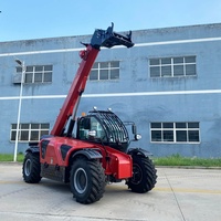 Sollevatore Telescopico 4WD Approvato EPA, Capacità di Carico 3 Tonnellate, Altezza di Sollevamento 7300mm, Macchinario Industriale per Costruzioni