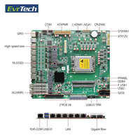 Chipset Intel H770 Keamanan VPN Gateway LGA1700 DDR5 CPU Multi Port Jaringan Firewall Router Perangkat Industri Mainboard