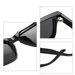 Gafas de Sol Unisex Tr90 con Marco Negro, Lentes TAC Polarizadas con Protección UV400, Ligeras, Estilo Urbano, Tipo 3 - Product Image 5