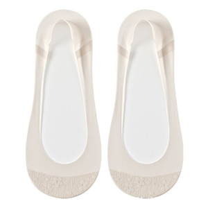 2026 New Ultra-Thin Spring/Summer Patchwork Low-Cut Invisible <b>Socks</b> Boat <b>Socks</b> Terry Sole Cotton Sole Sweat Absorbent Women's - Product Image 5