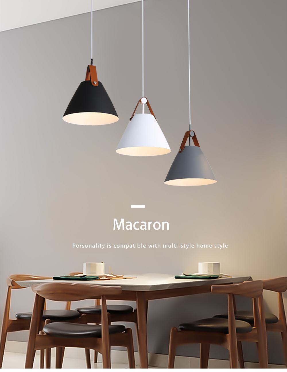 Festival Decoration Pendant Light Colorful Macarons Lamp Shade Customized Chandelier Ceiling Decorative Dining Pendant Lamp