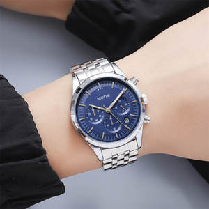 Scottie 3001 relojes de cuarzo de acero inoxidable impermeables <span class=keywords><strong>para</strong></span> hombres bonito reloj de pulsera de moda <span class=keywords><strong>Citizen</strong></span> Aleación de vidrio al por mayor - Product Image 2