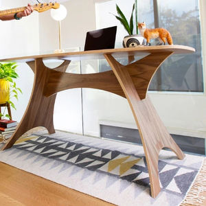 Table basse européenne moderne multifonctionnelle à panneaux en bois sans vis pour petits appartements, salons, meubles de maison - Product Image 5