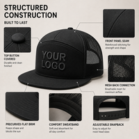Topi Trucker 7 Panel Camo Sublimasi Custom dengan Logo Patch Kulit, Performa Tinggi, Tahan Air, Bernapas, Cocok untuk Musim Dingin, Pantai, dan Streetwear Fashion