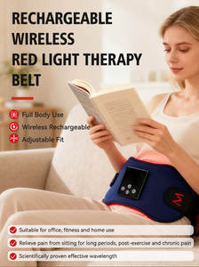 Cinturón envolvente de terapia de luz roja inalámbrica OEM 660nm 850nm Led infrarrojos terapia de luz roja - Product Image 3