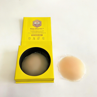Boîte d'emballage magnétique de luxe en carton rigide avec doublure en mousse gaufrée, cache-tétons circulaires découpés sur mesure pour femmes