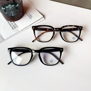 Montures de lunettes carrées unisexes O5-6199, verres PC moyens anti-UV et anti-lumière bleue pour lunettes optiques - Product Image 3