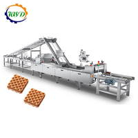 Équipement de fabrication de gaufres et sandwichs à prix compétitif, ligne de Production industrielle de gaufres, Machines de Snacks à économie d'énergie