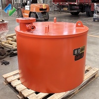 Installation facile, entretien réduit, séparateur magnétique à disque suspendu à aimants puissants, séparateur magnétique pour convoyeur