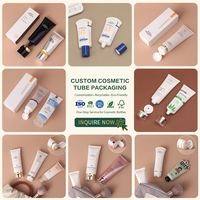 Tube souple en plastique pour cosmétiques : Lotion, gel douche, nettoyant visage, emballage pour hôtel