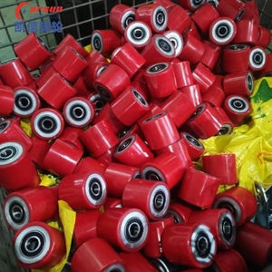 8x2 Inch Nylon Wheels <strong>Forklift</strong> Specific Iron Core Polyurethane Polypropylene Casters Rigid Styles Steel Swivel - Product Image 4