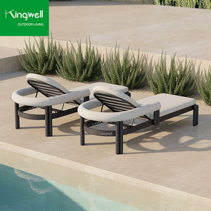 Chaise longue en aluminium durable Offre Spéciale meubles de <span class=keywords><strong>jardin</strong></span> confortables chaise de plage <span class=keywords><strong>piscine</strong></span> Chaise longue coussin extérieur pour <span class=keywords><strong>piscine</strong></span> plage - Product Image 4
