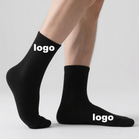 Chaussettes de football antidérapantes en gros, couleur unie, bonne qualité, chaussettes de sport personnalisées, chaussettes de sport pour hommes