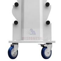Présentoir de rouleau de tapis en métal moderne personnalisé présentoir de rouleau PPF support de support de stockage fenêtre teinte vinyle film produit pour voiture