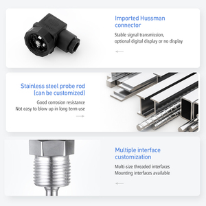 LEFOO Wassertemperatursensor für Fischteiche, Wasserdichter Integrierter Temperaturtransmitter mit Display - Product Image 3