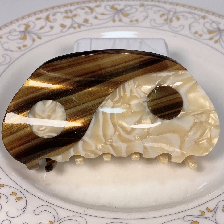Golden stripe floral