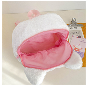 Mignon <span class=keywords><strong>petit</strong></span> <span class=keywords><strong>sac</strong></span> à <span class=keywords><strong>dos</strong></span> en peluche à fourrure mignon fille <span class=keywords><strong>sac</strong></span> ma mélodie <span class=keywords><strong>sac</strong></span> à fourrure loisirs <span class=keywords><strong>sac</strong></span> à <span class=keywords><strong>dos</strong></span> quotidien cartable cartable rose - Product Image 5