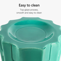 Nouveau design en céramique : Brûleur d'huiles essentielles et diffuseur de cire fondue, lampe d'aromathérapie pour la maison