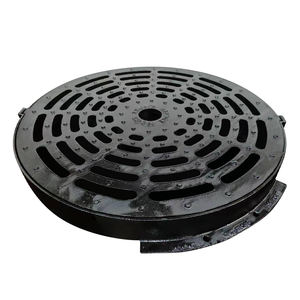 C250 D400 Op Maat Gemaakte Castle Nodulair Gietijzeren Putdeksel Met Slotsysteem Enkele Verzegelde Waterdichte Hoek Ijzeren Frame Multi-Type - Product Image 2