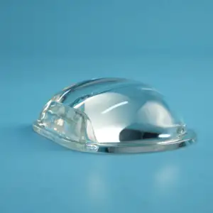 Lente de vidrio óptico 3,3 de borosilicato alto impermeable antideslumbrante de alta calidad de tamaño personalizado de fábrica para farolas