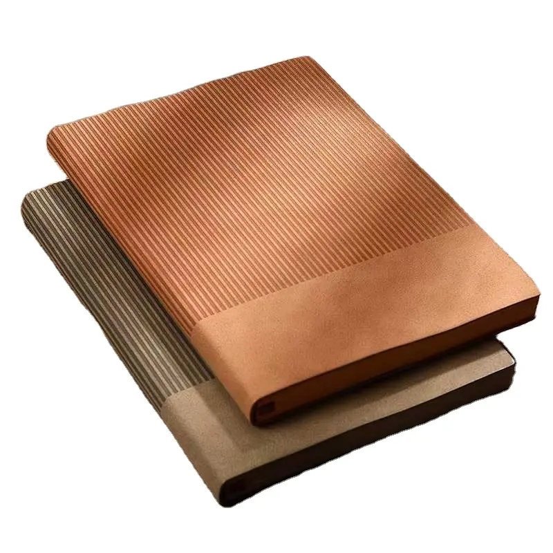 A5 Size PU Notebook with Pen Holder Customized Logo PU Leather Business Notepad with Elastic Band Complete color range Premium