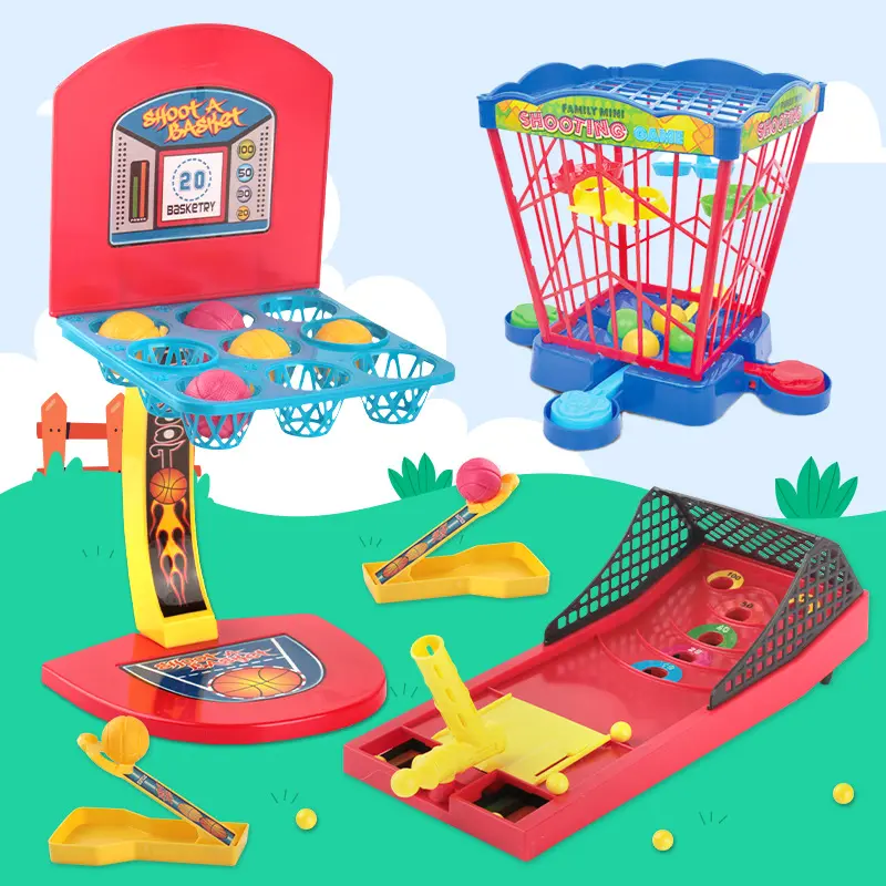 Fabricantes de juguetes educativos para niños, juegos de escritorio para padres e hijos, juegos de tiro de mármol, mesa de baloncesto, cuadrícula de nueve cuadrados