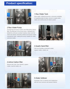 Línea de producción de agua purificada Planta de procesamiento de agua de 5 galones Precio de la planta de envasado de botellas de agua - Product Image 5