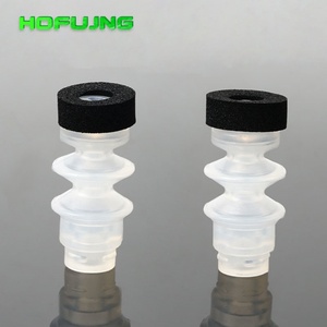 Ventosa industrial de silicona transparente con superficie rugosa, ventosa de gel de sílice con accesorios de esponja para manipulador - Product Image 2