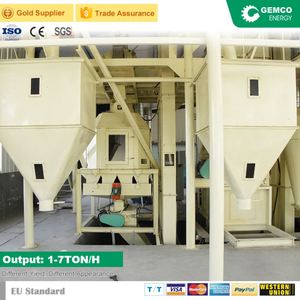 Impianto Completo Nuovo in Acciaio Inossidabile per la Produzione di Mangimi per Agnelli, Capre, Cavalli e Polli, per Allevamenti Suini e Fabbriche di Mangimi in Cina - Product Image 4