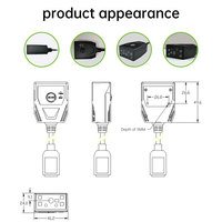 Escáner de Código de Barras Fijo EM430EX con Interfaz USB/COM para Escaneo de Alta Velocidad en Canales de Torniquete, Casilleros Express y de Almacenamiento