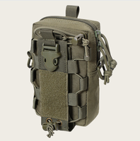 Pochette de ceinture EDC portable à dégagement rapide pour l'extérieur, organisateur multifonctionnel, sac tactique de taille Molle avec bandoulière