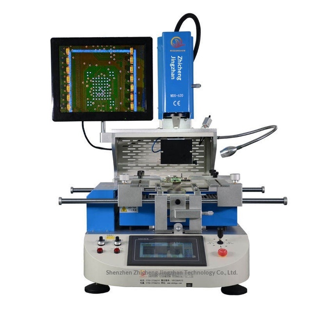 BGA Rework Station WDS-620 Semi-automatic Three-Temperature-Zone Optical Repair Soldering Station