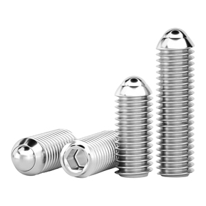 Tornillos de fijación universales M3-M10 de acero inoxidable 304 con resorte de acero inoxidable integrado y perno de resorte ovalado con rodamiento de bolas OEM - Product Image 2