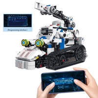 726 pièces technique intelligent 3 en 1 robot kits de construction APP télécommande briques blocs de construction programmation jouet pour enfants tige