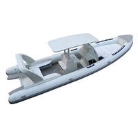 Tender 860cm France Orca Hypalon 28ft Bateau Gonflable Pliable Plancher En Aluminium Zodiac à Vendre